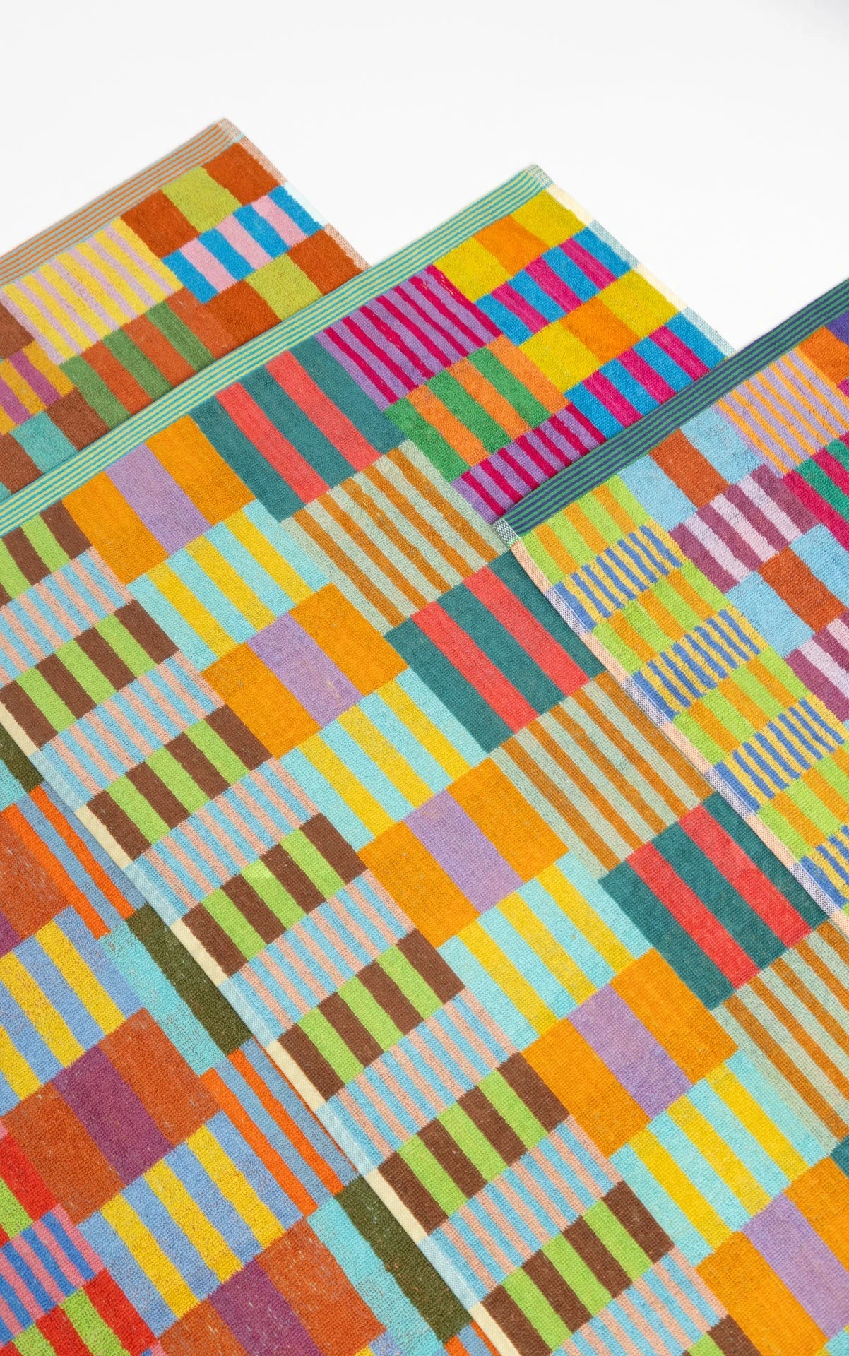 Frottee-Badetuch Tulip Quilt #101, 60 × 120 cm - Image 6