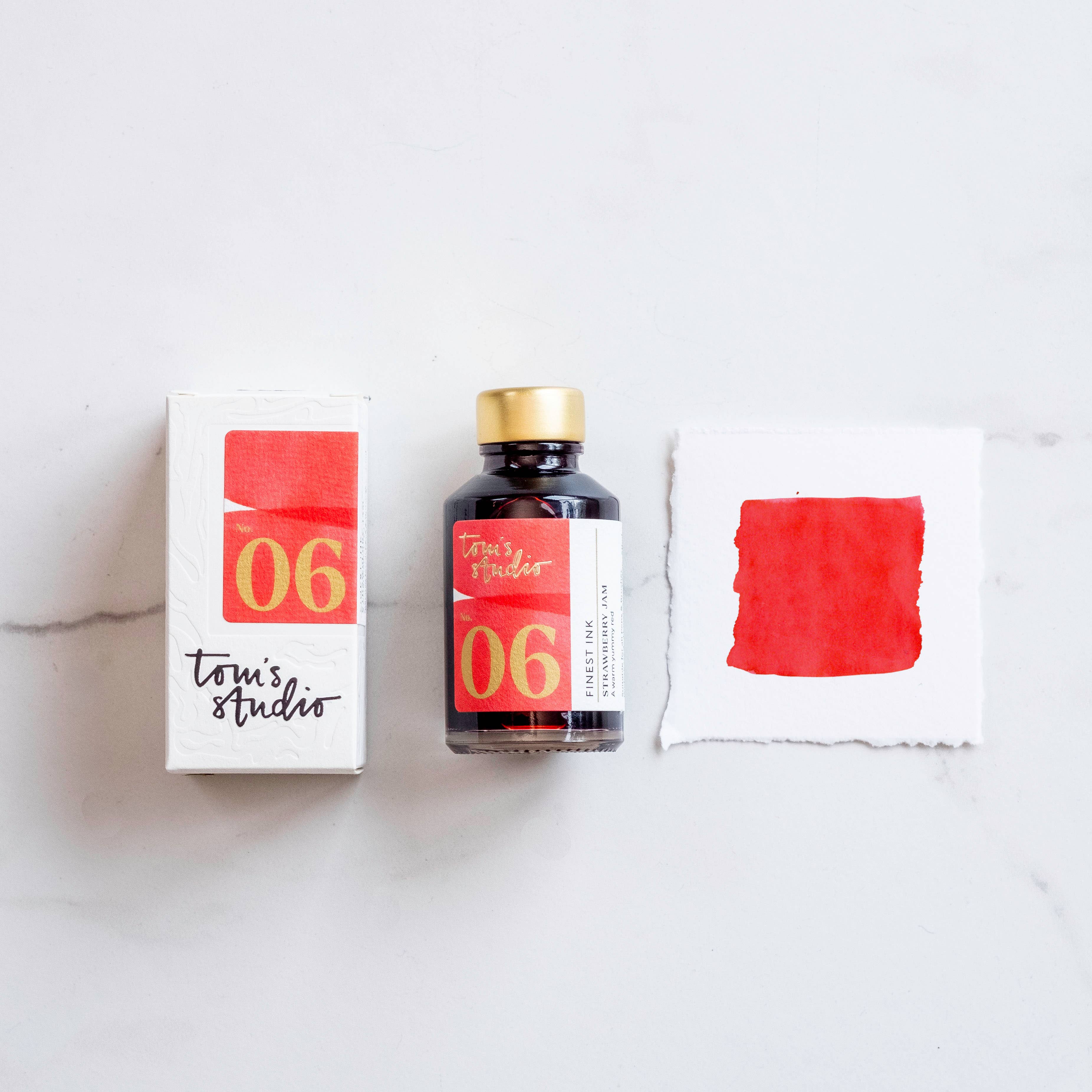 Fountain Pen Ink - 06 - Strawberry Jam