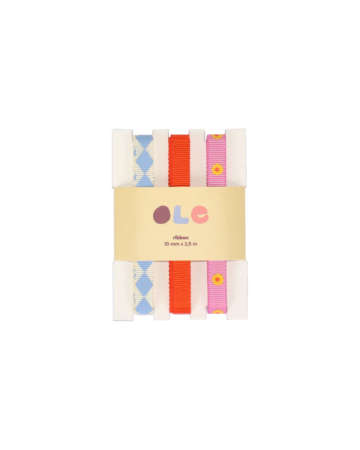 Geschenkband 3-er Set - Raute