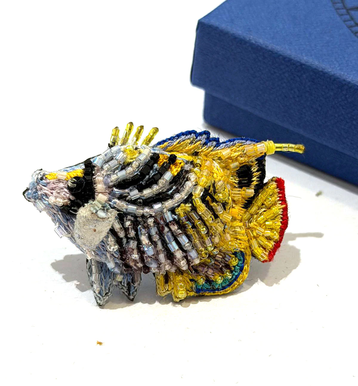 gestickte Brosche - Fähnchen-Falterfisch - Image 3