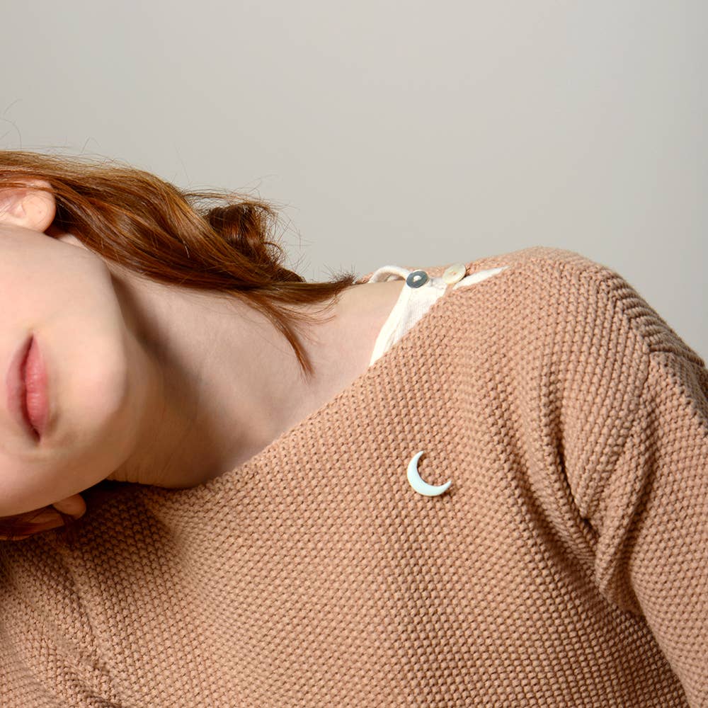 Anstecknadel Mond - GINA Seladon - Image 2