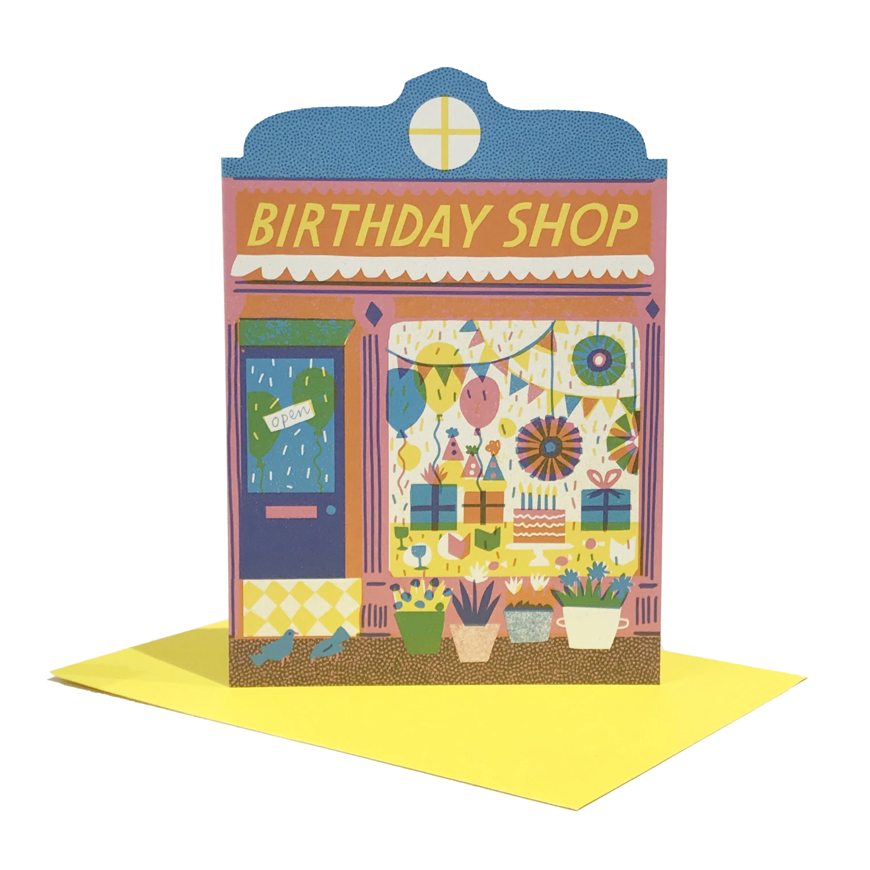 Glückwunschkarte Birthday Shop