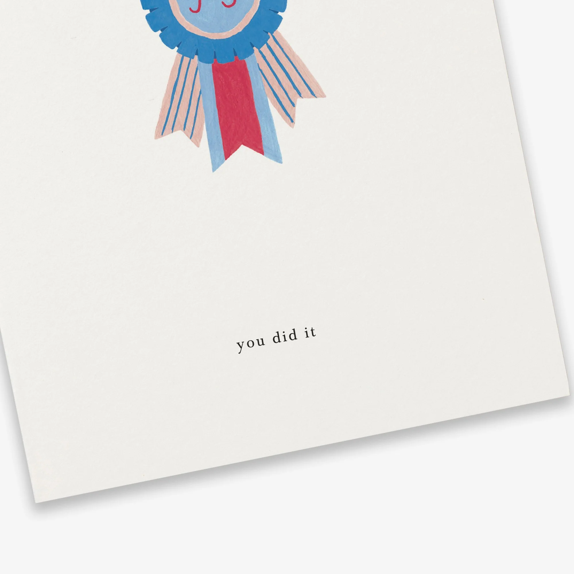 Glückwunschkarte - you did it! Rosette - Image 2