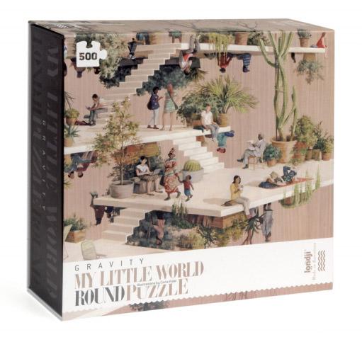 My little world - Gravity - rundes Puzzle