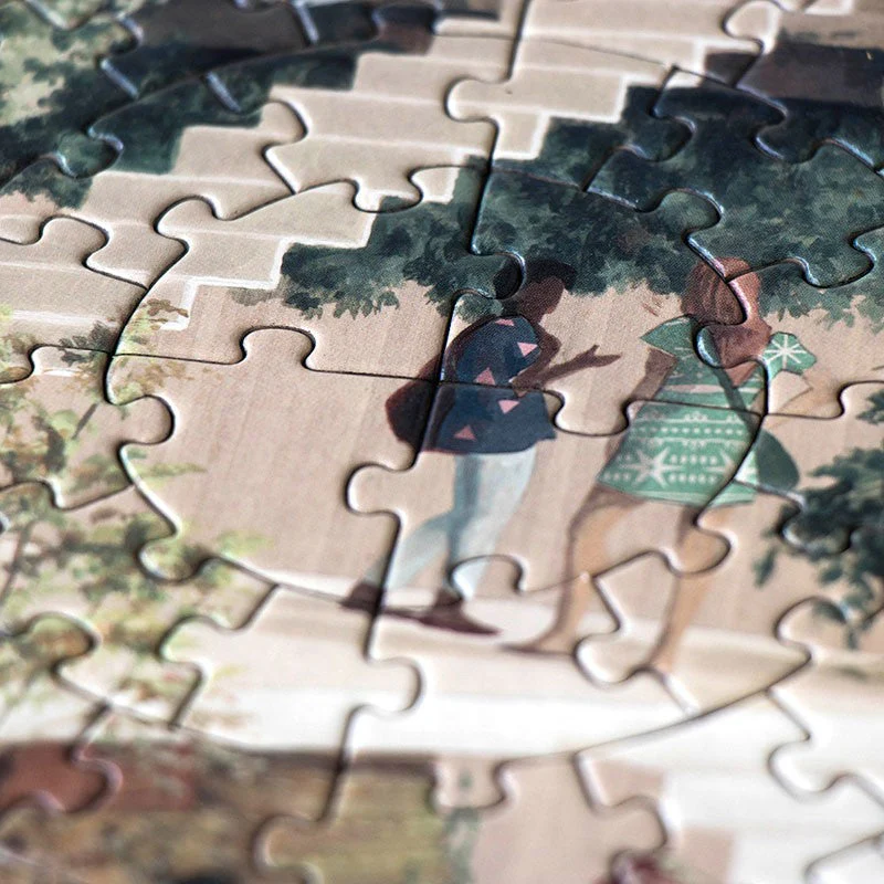 My little world - Gravity - rundes Puzzle - Image 5