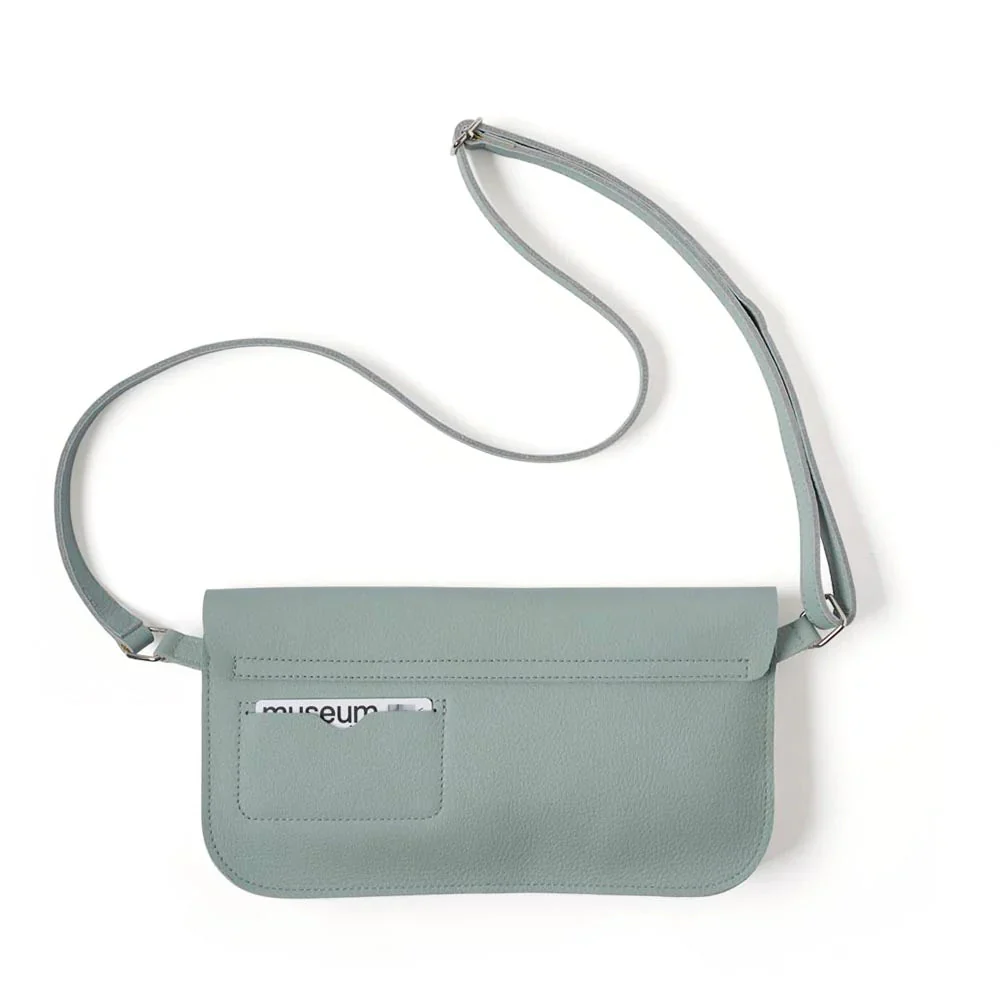 Ledertasche Double Up Hellblau Mint – Keecie - Image 5
