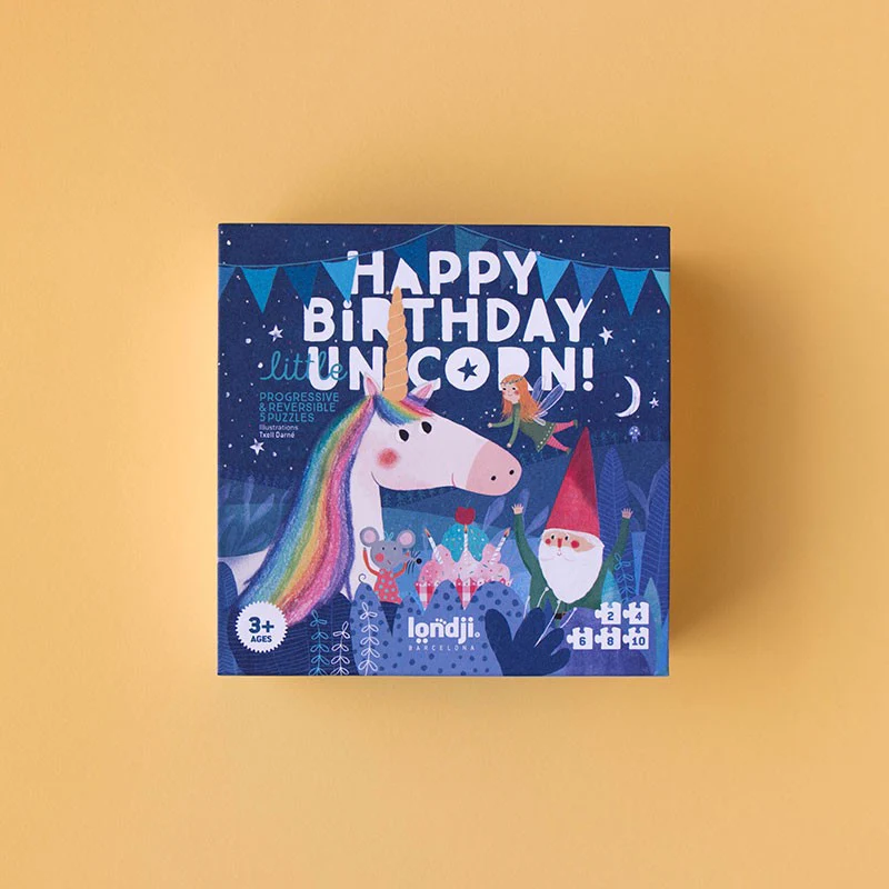Happy Birthday Unicorn -  Puzzle