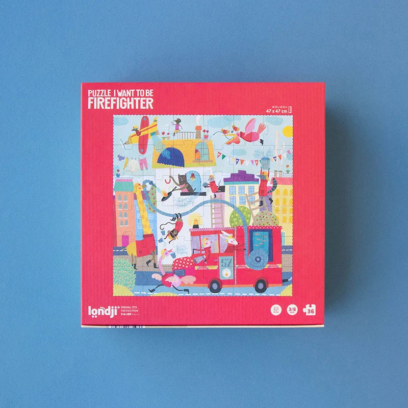I WANT TO BE FIREFIGHTER PUZZLE - Image 8
