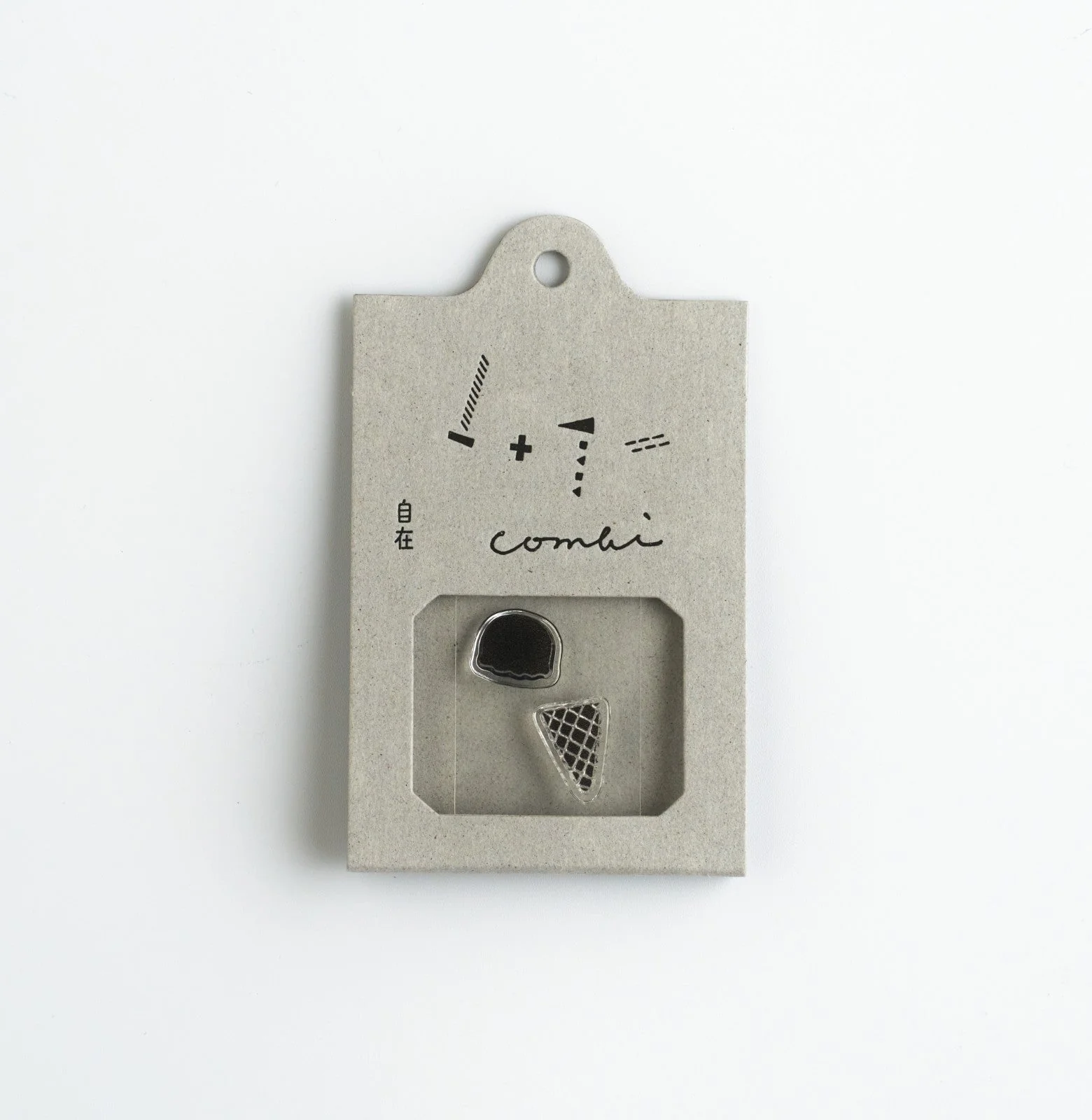 JIZAI Clear Stamp COMBI Ice Cream