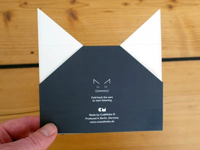 Katze Pop Up Karte - Image 2