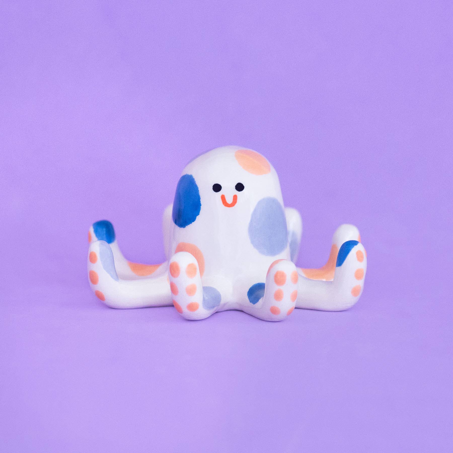 Keramikskulptur | Schmuckhalter Oktopus