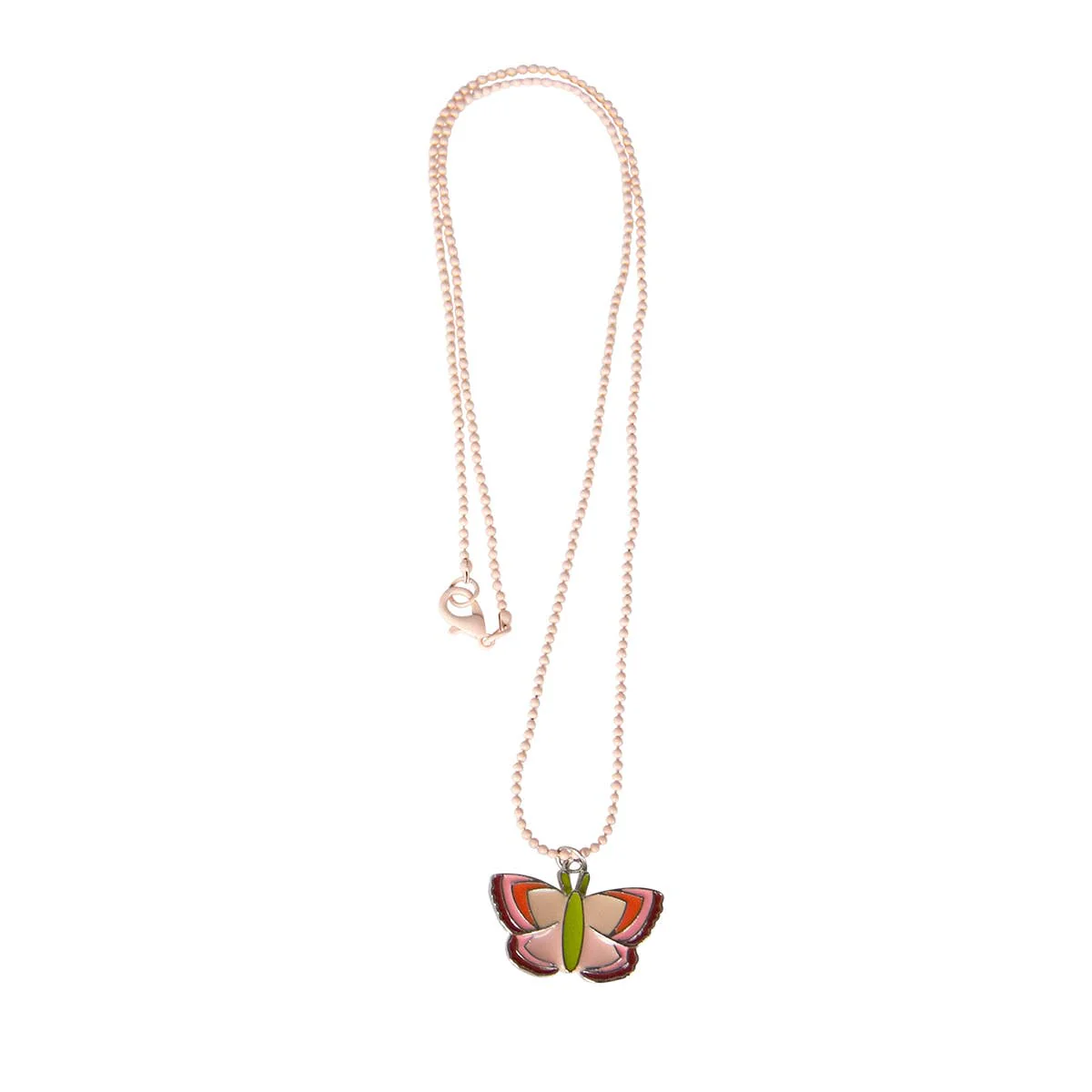 Kinderkette rosa Schmetterling