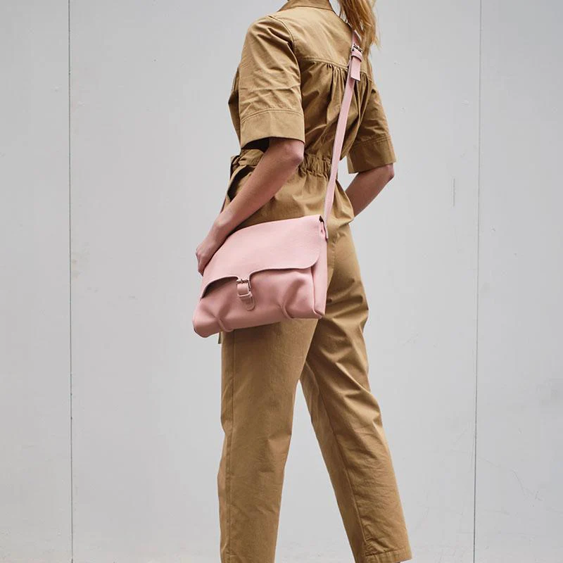 Kleine Messenger Bag - Flora und Fauna korallenrot - Image 5