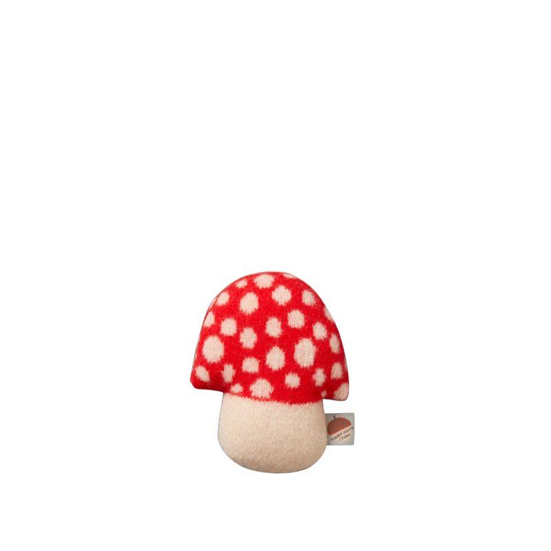 Kleines Kuschelkissen Fliegenpilz