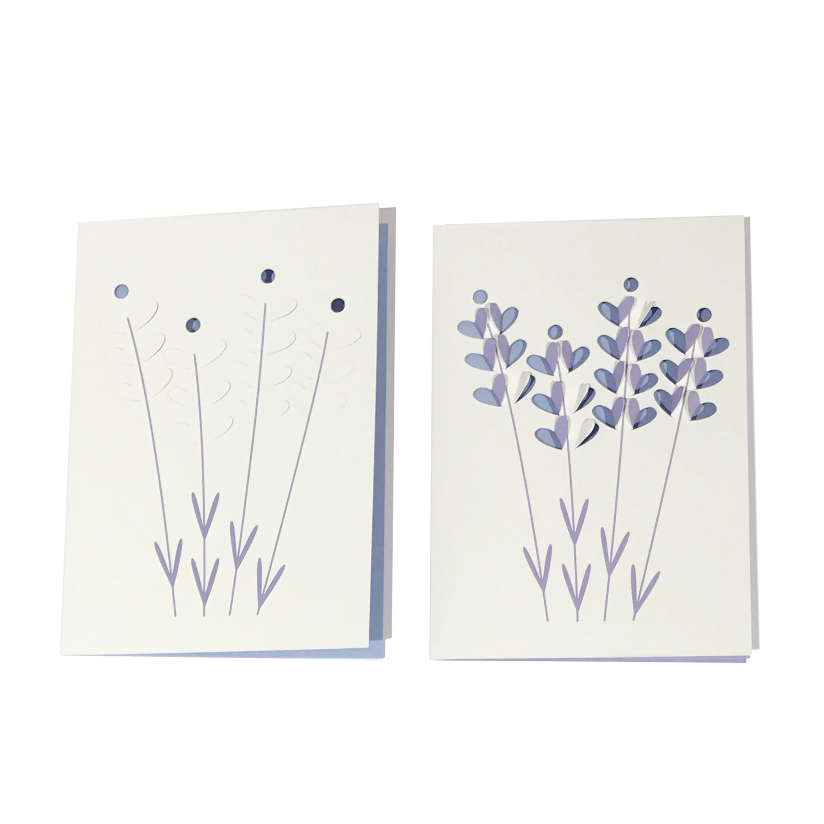Lavendel Fold Out Karte - Image 2