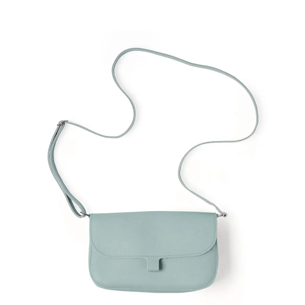Lederhandtasche Wild Swan - dusty green hellblau - Image 5