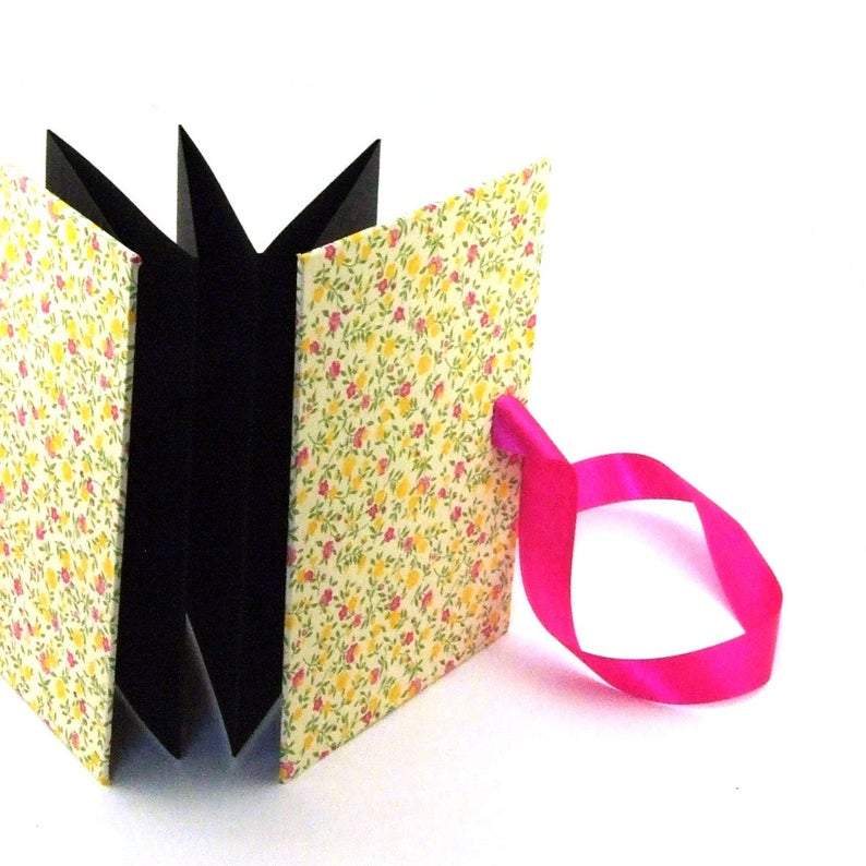 Leporello Blumenregen gelb pink - Image 3