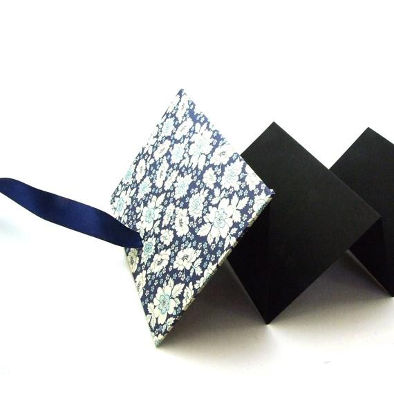 Leporello Englische Blumen blau - Image 2