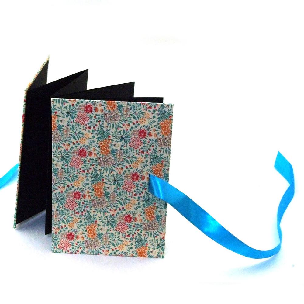 Leporello Sommerblumen türkis - Image 3