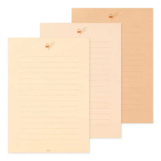 Letter pad Giving a Color - A5 - Brown - Image 4