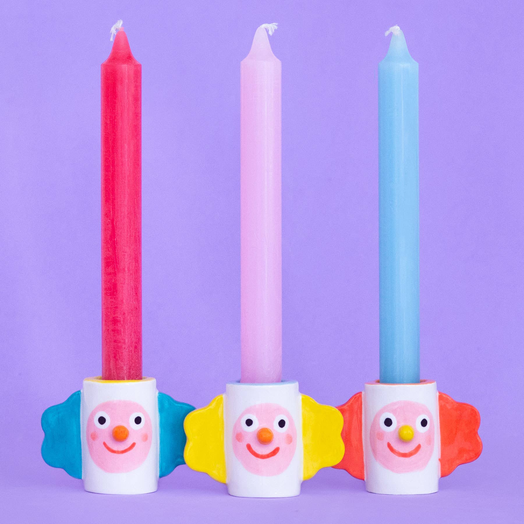 Kerzenhalter | Minivase | Clown