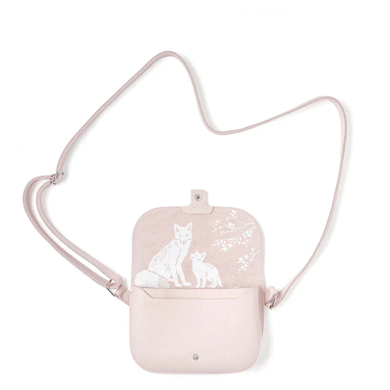 Little Fox - kleine Handtasche - Puderrosa - Image 4