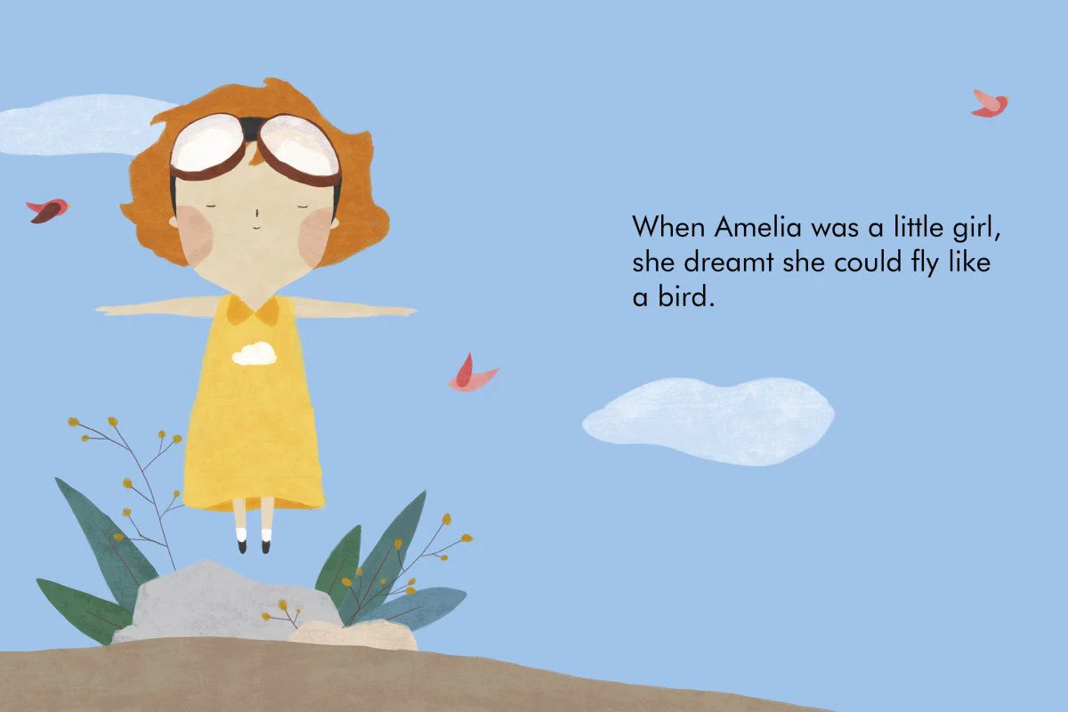 Little People, Big Dreams. Mini. auf Englisch: Amelia Earhart - Pappbilderbuch - Image 2
