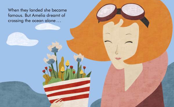 Little People, Big Dreams. Mini. auf Englisch: Amelia Earhart - Pappbilderbuch - Image 3
