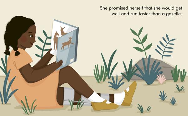Little People, Big Dreams. Mini. auf Englisch: Wilma Rudolph - Pappbilderbuch - Image 2