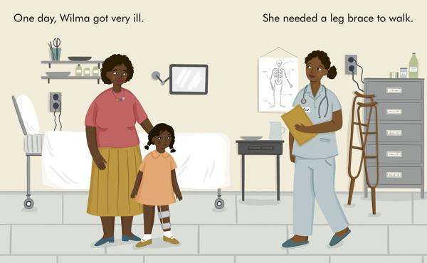 Little People, Big Dreams. Mini. auf Englisch: Wilma Rudolph - Pappbilderbuch - Image 3