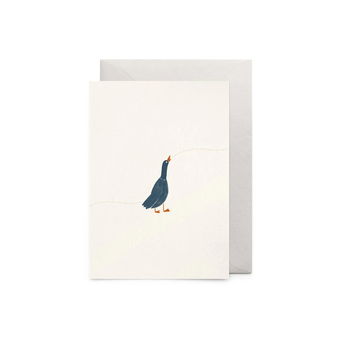 Grußkarte | L'Oie | Schwarze Gans