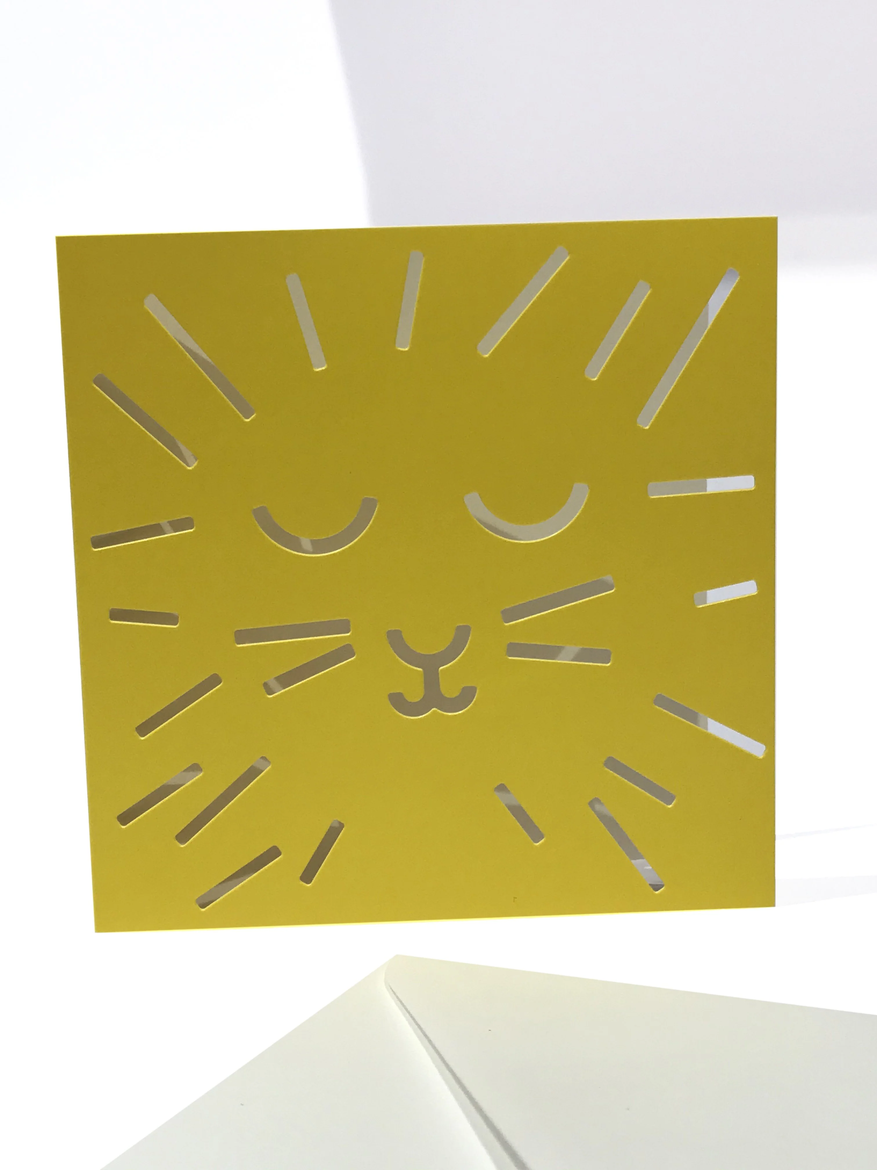 Löwe Cut Out Karte - Image 2