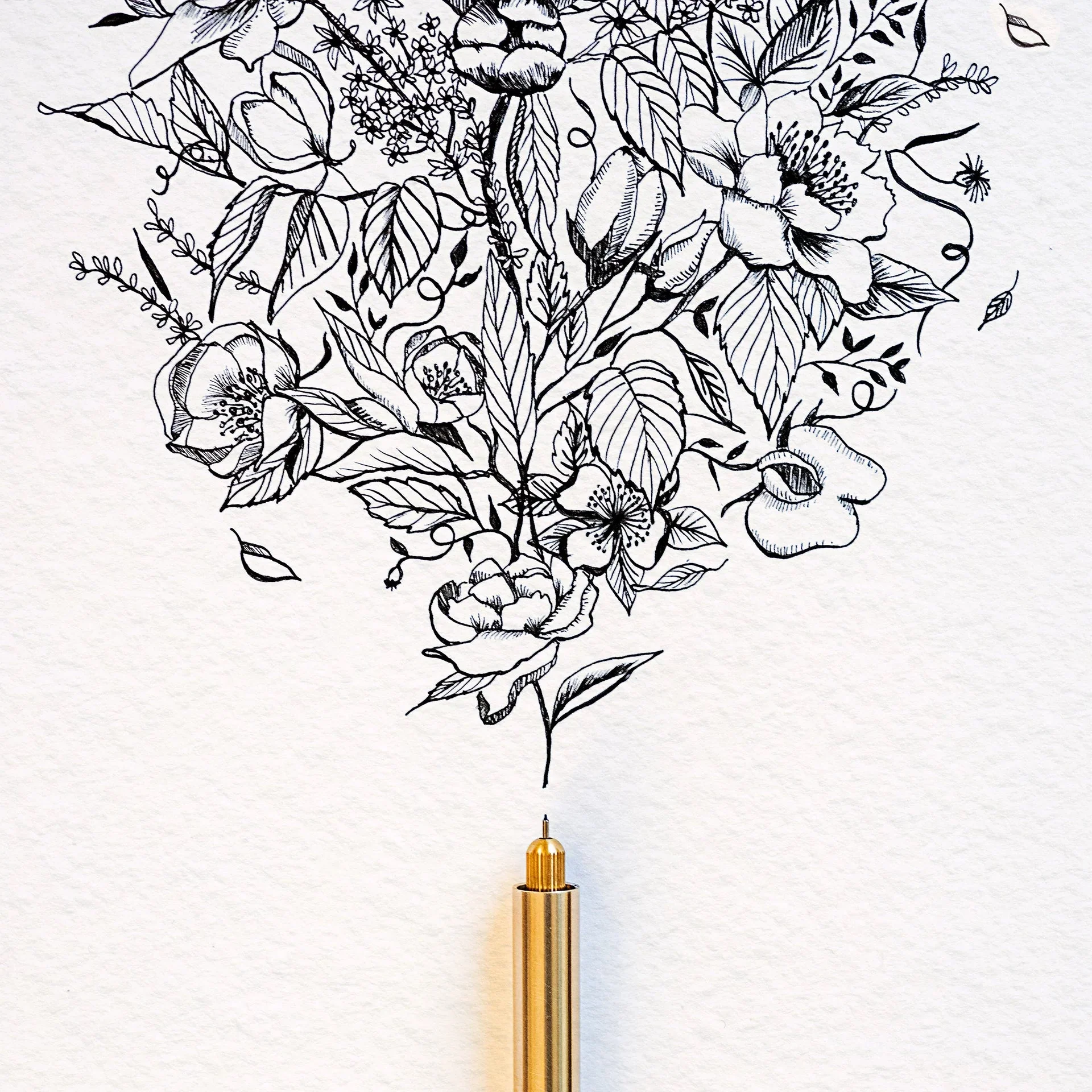 Lumos Brass: Special Edition - Refillable - Fineliner, Filzstift, Brushpen - Image 4