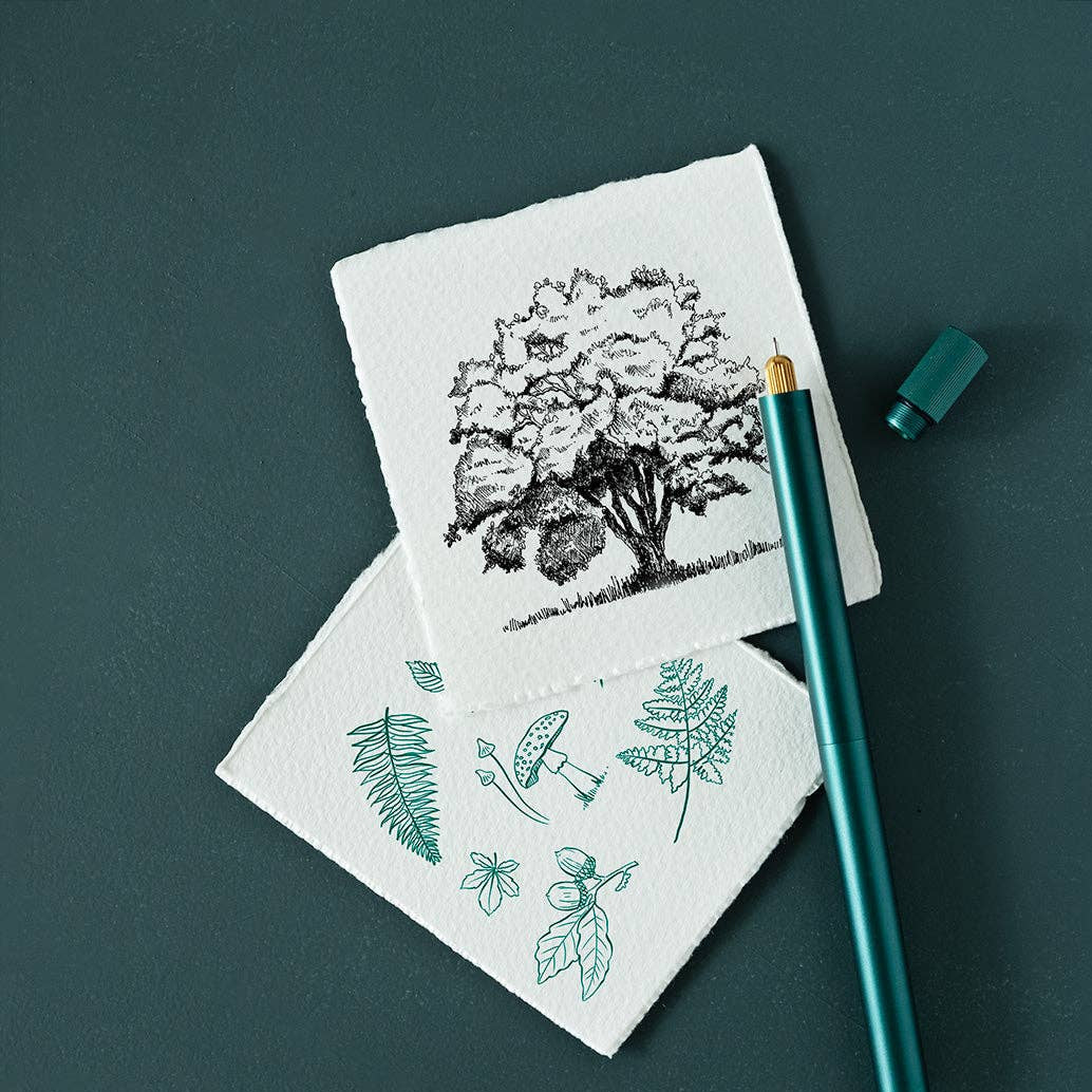 Lumos Pro - Refillable Multi-Tip Pen: Ivy / Single Tip - Image 3
