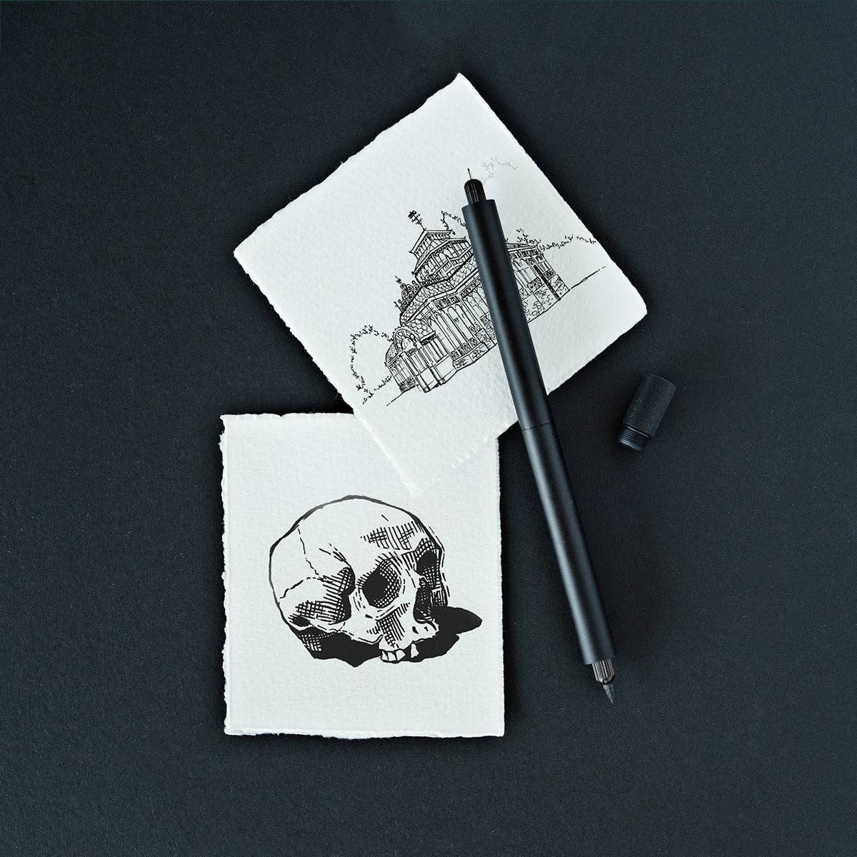 Lumos Pro - Refillable Multi-Tip Pen: Lilac / Duo Tip - Image 13