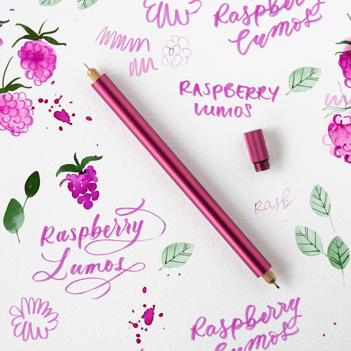 Lumos Pro - Refillable Multi-Tip Pen: Lilac / Duo Tip - Image 8