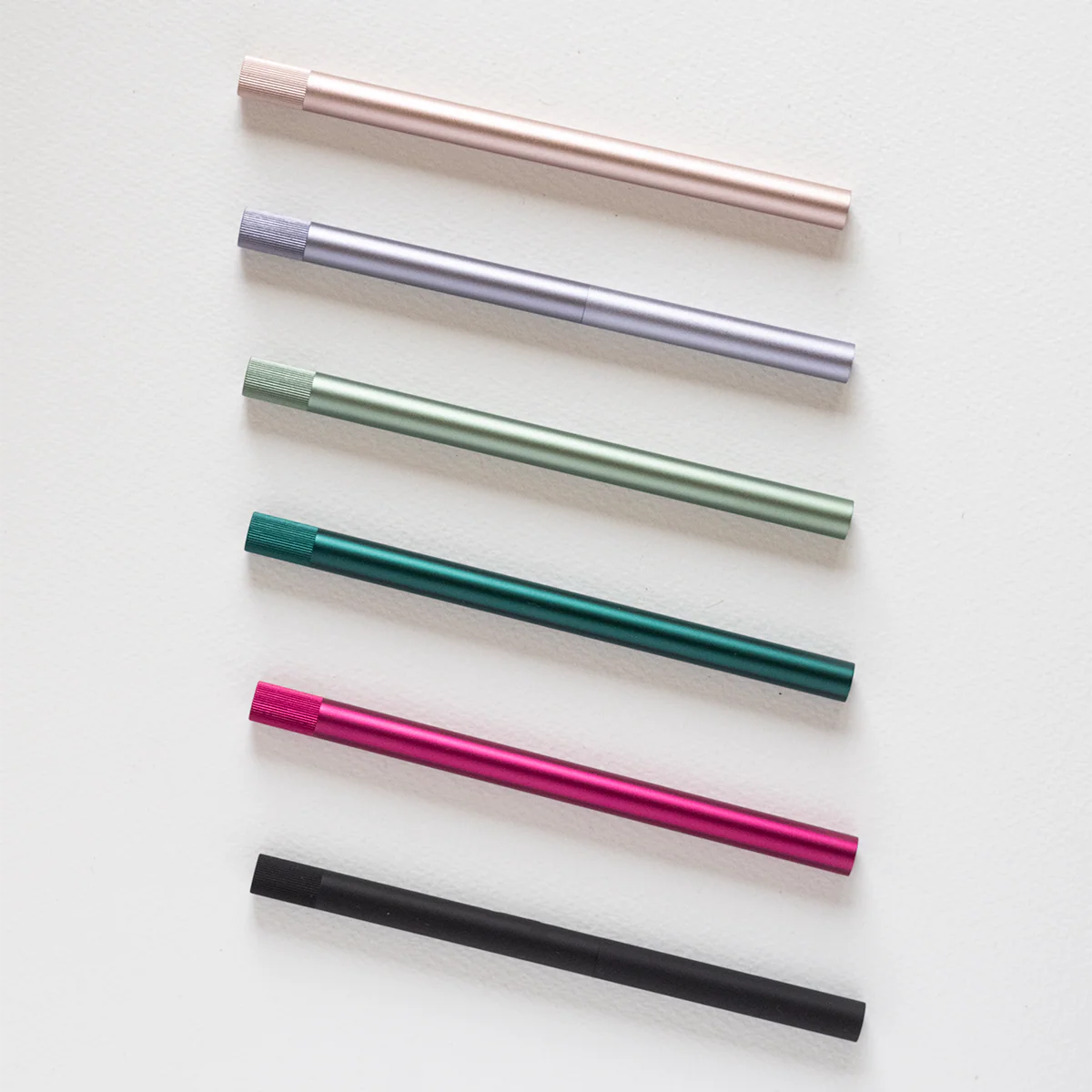 Lumos Pro - Refillable Multi-Tip Pen: Rose Gold - Blush / Single Tip - Image 5