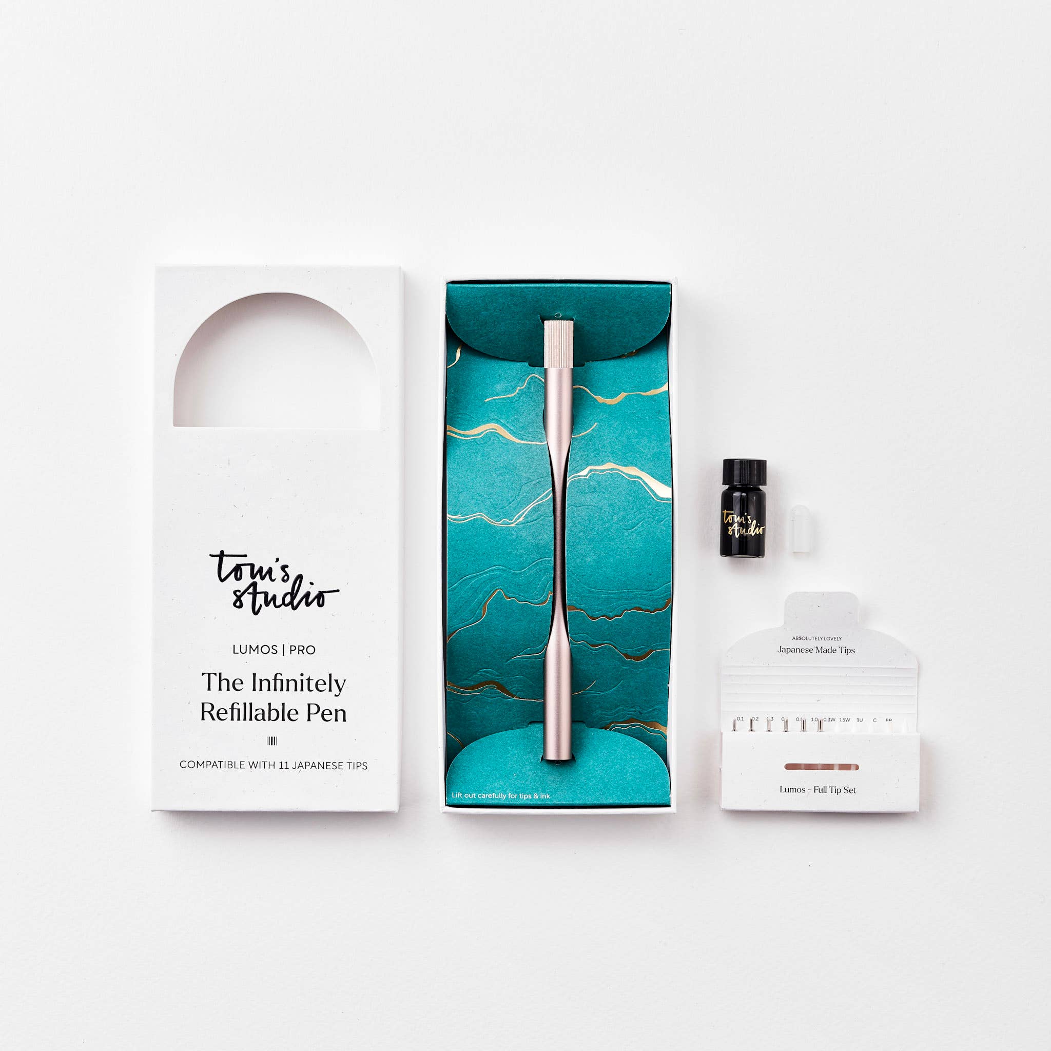 Lumos Pro - Refillable Multi-Tip Pen: Sage / Duo Tip - Image 25