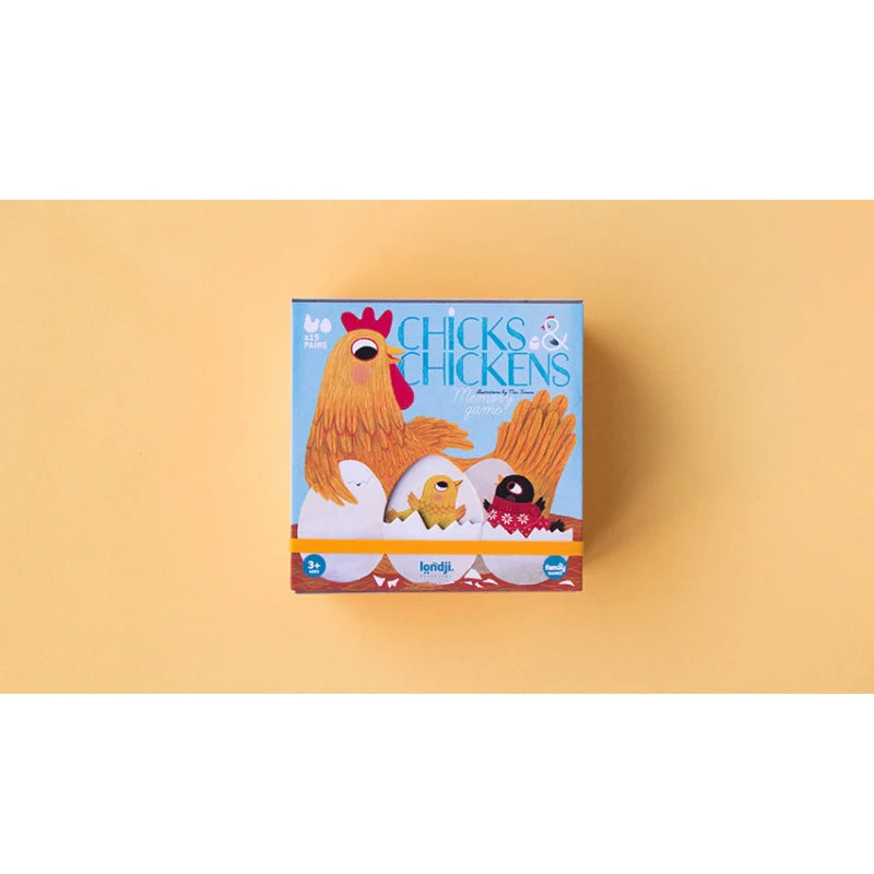 Memo Spiel - Hühner - CHICKS AND CHICKENS - Image 2
