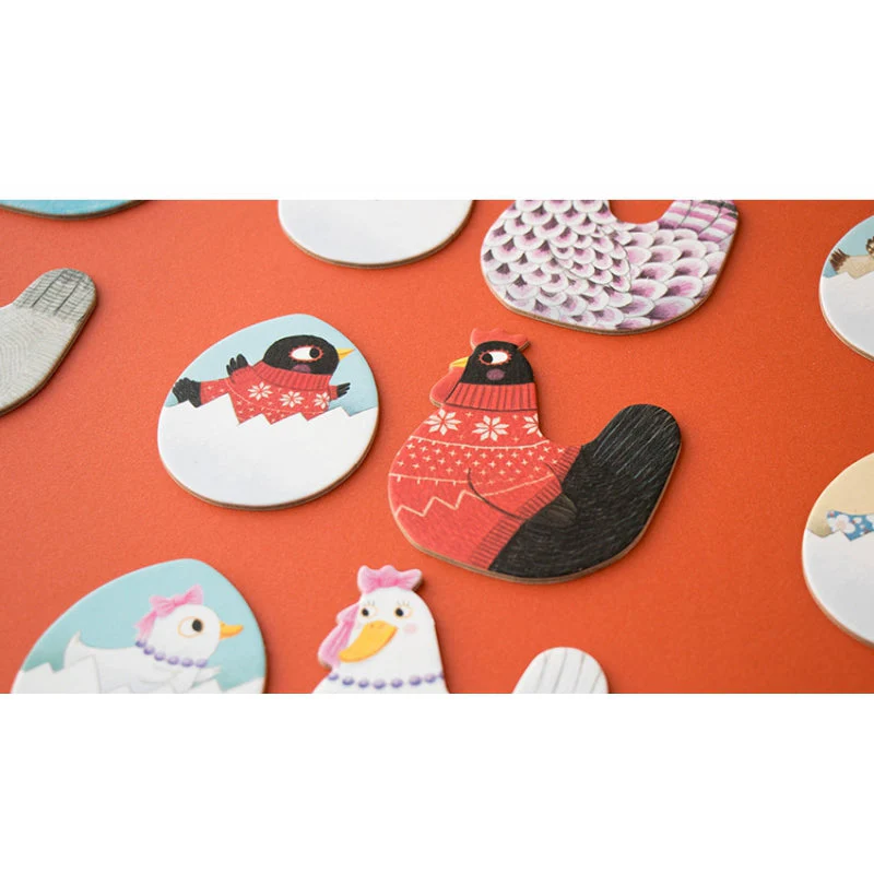 Memo Spiel - Hühner - CHICKS AND CHICKENS - Image 3