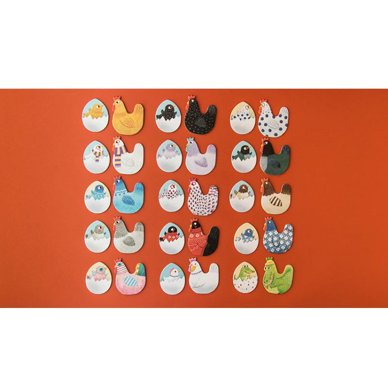 Memo Spiel - Hühner - CHICKS AND CHICKENS - Image 4