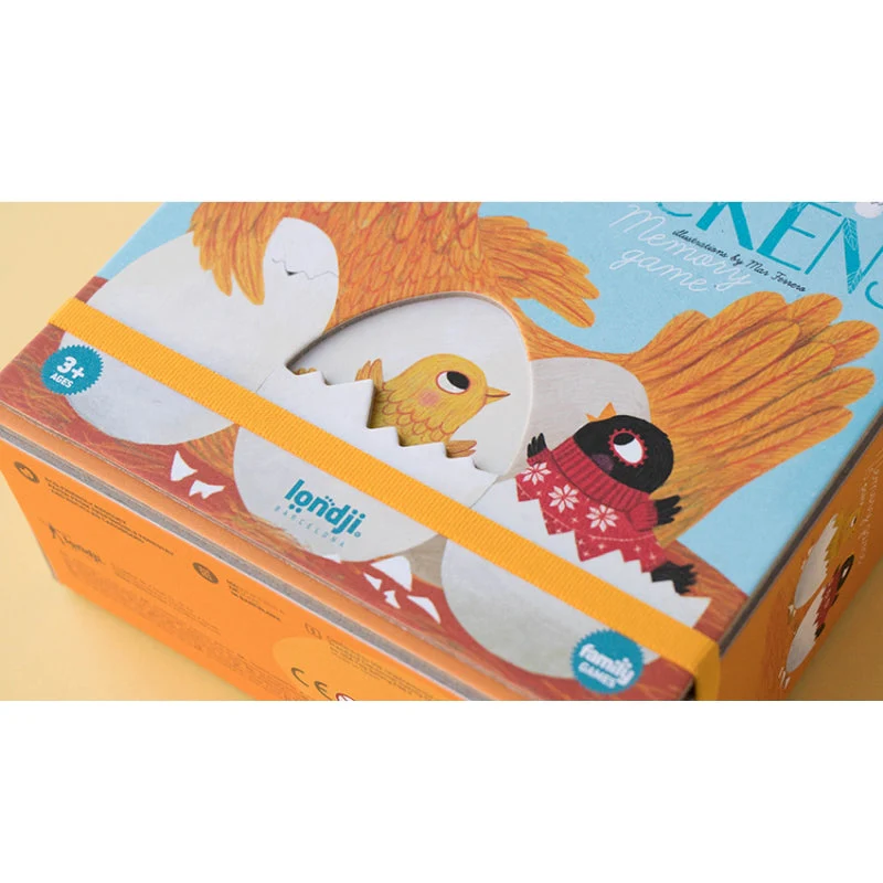 Memo Spiel - Hühner - CHICKS AND CHICKENS - Image 6
