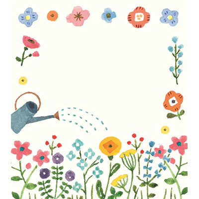 Memoblock Watashi-biyori Flowers - Image 2