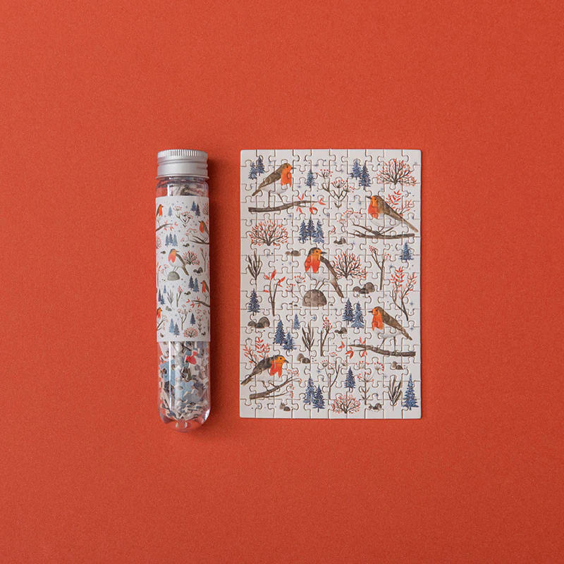 Micro Puzzle Rotkehlchen