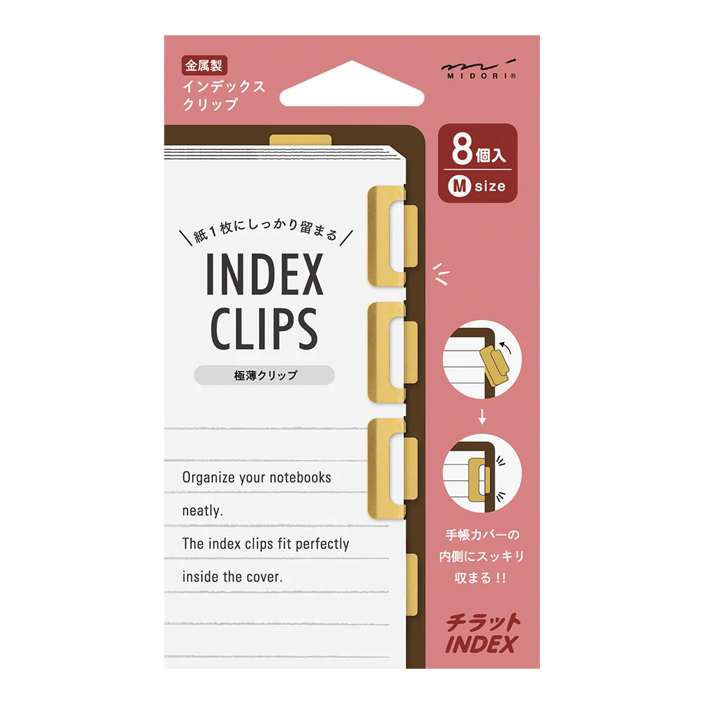 Index Clip Chiratto Brass