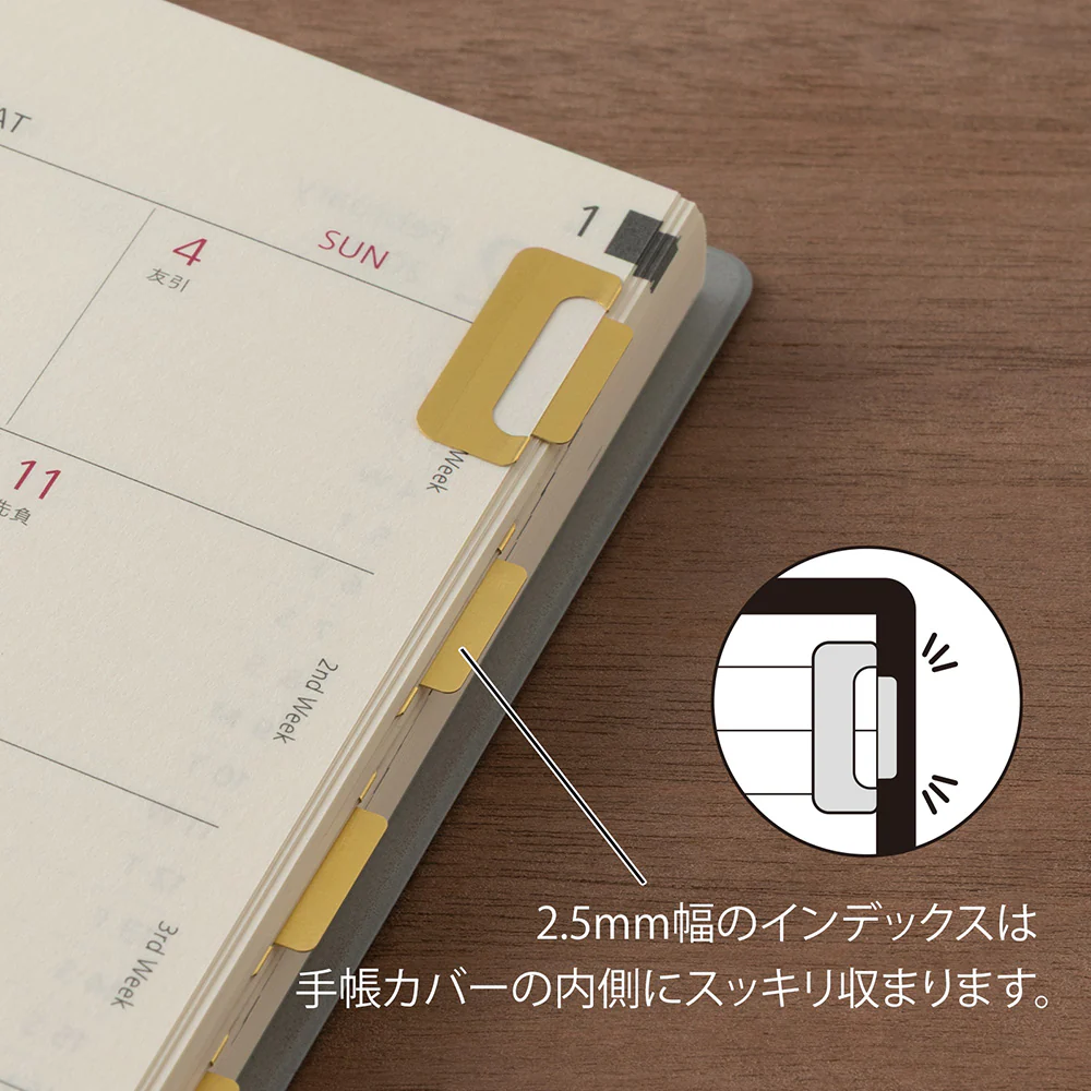 Index Clip Chiratto Brass - Image 4