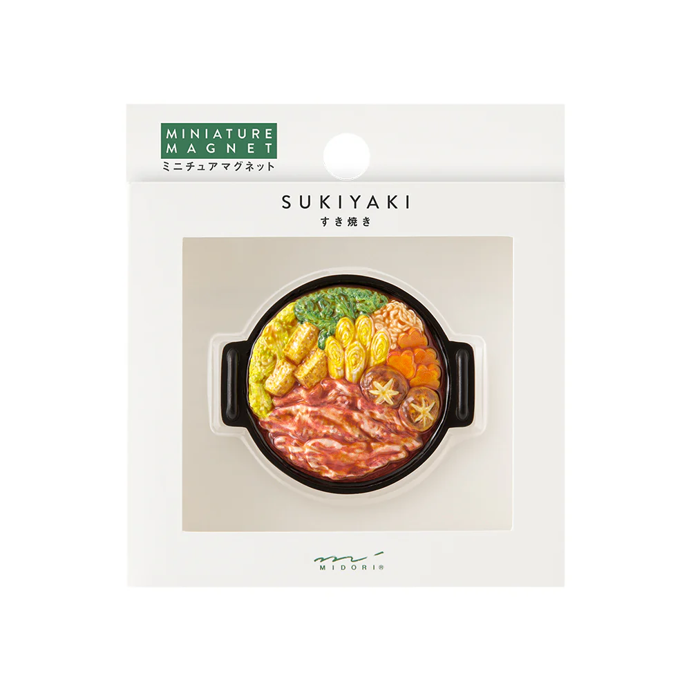 Miniatur Magnet Sukiyaki