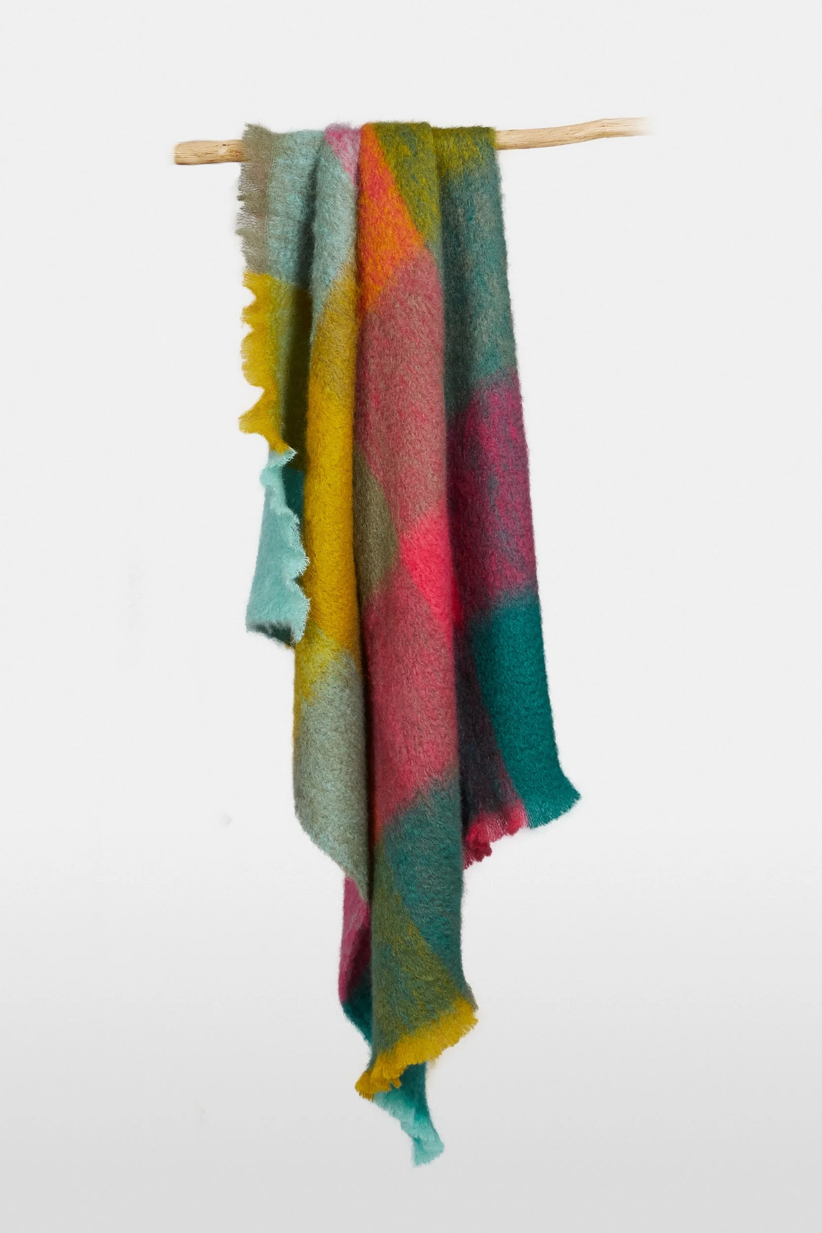 Mohair Decke - 130x200cm - CUADROS