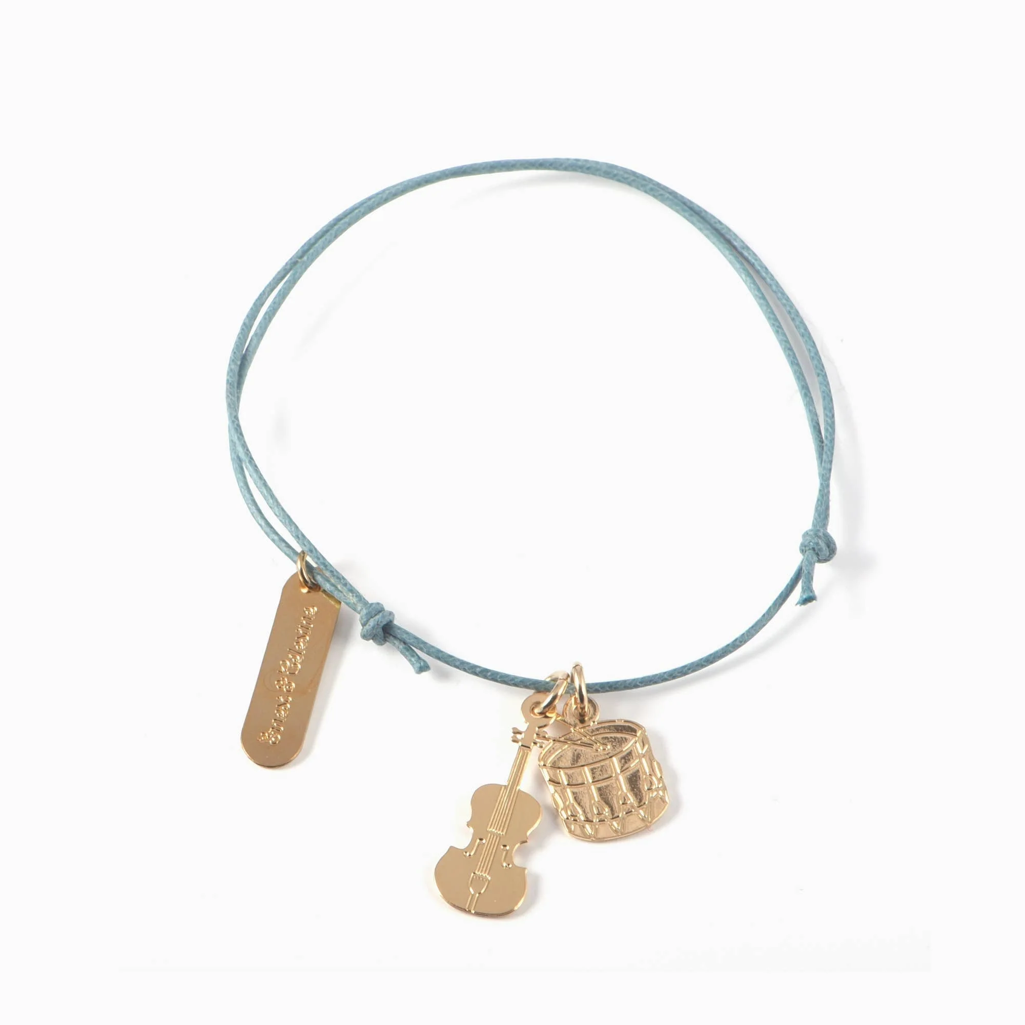 MUSIC x Ernest et Célestine Trommel- und Violinarmband