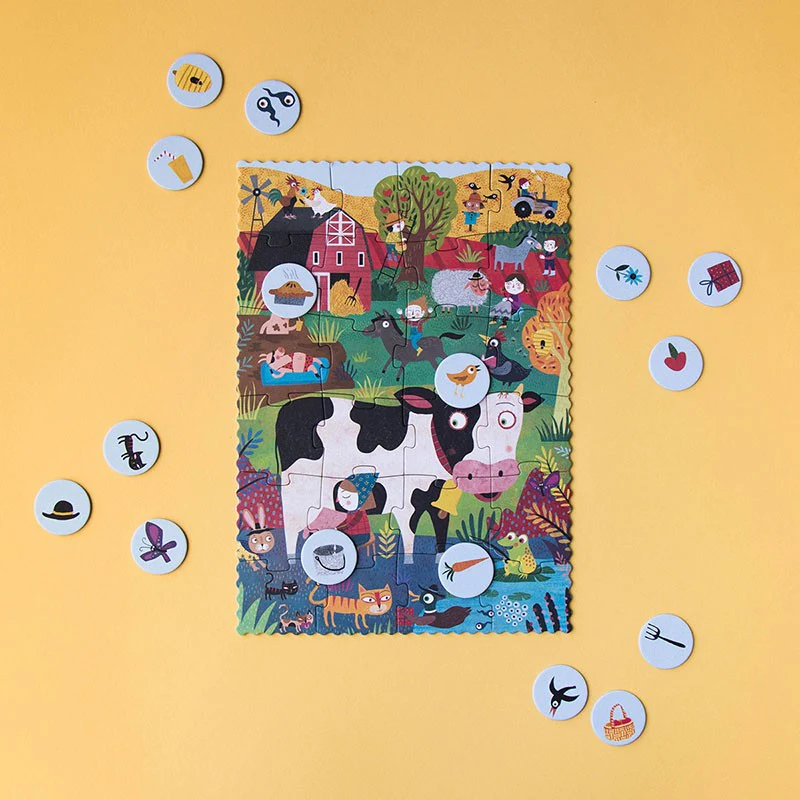 My Little Farm - Puzzle mit 24 Teilen - Pocket puzzle - Image 2